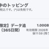 事実上1.5年は回線が維持されることになる(容量を使い切らなければの話だけど)