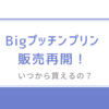 Bigプッチンプリン販売再開！いつから買えるの？再開予定日と販売店情報をチェックしよう