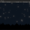Unity 2D URP Visual Effect Graphで星空をつくる
