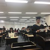 大学院学位授与式。博士2人。修士24人。