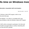 Windows Insider MVP アワードが Microsoft MVP に統合されるようです