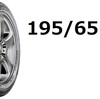 タイヤサイズ「195/65R15」の読み方と外径の計算方法 ?