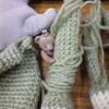 編み編み編み…