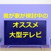 第17回【大型テレビの検討のため、家電量販店に行きました】