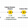 【KNIME】Transpose rows to multiple columns by category