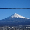 富士山in朝嵐