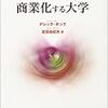 デレック・ボック（宮田由紀夫訳）（2004）『商業化する大学』（玉川大学出版部）を読了