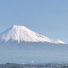 今朝の富士山