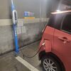 【日産サクラ】丸ビル駐車場に普通充電器が24台