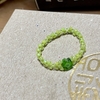 キラキラの　グリーンの指輪　出来ました(^^)