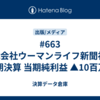 #663 株式会社ウーマンライフ新聞社 第29期決算 当期純利益 ▲10百万円