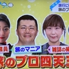 【速報】日テレZIP!にて「旅のプロ四天王」として出演