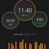 先週のランニング