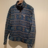 L.L.Beanのノルディック柄のニットフリース