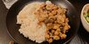 ひよこ豆とナス、舞茸のカレー