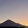 山の日の富士山