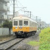 太田駅近くの踏切で鉄道BIG4ヘッドマークを撮影