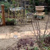 庭がほぼ完成しました。