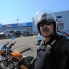 激暑くて・・メッシュ革ジャン脱いだ🏍