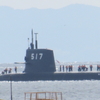 潜水艦　ちょうげい　海自に引き渡されました　神戸港