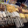 タイの屋台文化：イカとタコの串焼きが示す国民の海鮮愛