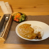 はん菜のチキンカレーとジャガイモのスープ