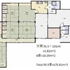 週末田舎暮らし備忘録0014　（間取りと外回り写真）