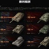 【WoT】CWでピックされるために必要な通常ツリー車両