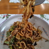 米粉麺で焼きそば　絶品。