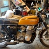 CB750   ハンドル周り 綺麗にしましょうか