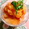 暑い日にトマトの冷たいレシピ　ガスパチョのシャーベットはいかがでしょう