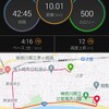 M10km+Jog5km・低調だった8月のラン