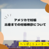 【アメリカで妊娠】出産までの妊娠検診について