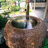 清澄庭園の手水鉢