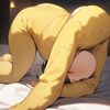 yellow fur (黄色の毛皮) by Animagine XL V3.1