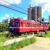 ありがとう情熱の赤い電車　逆光でも撮影