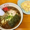 長浜や（日暮里）黒博多＋半炒飯