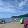 夏季休暇3日目▷鳥取県の海水浴場で【波乗り】からの泥だんご作りで満喫