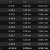 ジョグ 8km+ws×1（ナイキ エアズームペガサス34）