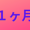 【祝！1ヶ月】投稿記事を振替って