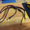 オーディオ：USB データ・電源分離ケーブル