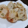 昨晩は・・・蓮根のはさみ揚げメインで　😃🎶