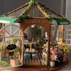 ミニチュア、DIY House キット [GARDEN CAFE]を作ってみました