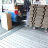 段ボール運搬　昼休み　リュウキンカ
