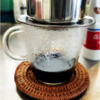 ベトナム式コーヒーを飲む