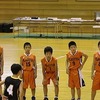 バスケットボール市内大会　男子予選第１試合　対名和小