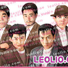 一世風靡セピア（小木茂光、哀川翔、柳葉敏郎、西村香景、春海四方、柳葉敏郎、松村冬風、武野功雄）似顔絵イラスト