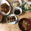 今日の晩御飯　お肉炒め（納豆61日目　累計）