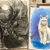 いよいよ佳境。展覧会の準備