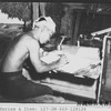 1945年 7月4日 『捕虜収容所にいた画家』